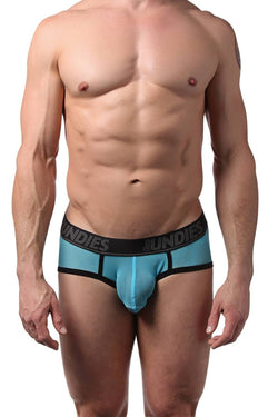 CheapUndies Blue Mesh Brief thumbnail 1