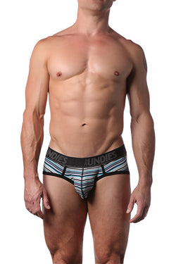 CheapUndies Blue Stripes Cotton Brief thumbnail 1
