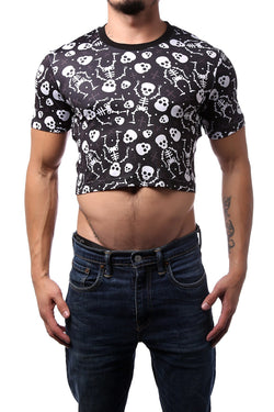 CheapUndies Bones Crop Top thumbnail 4