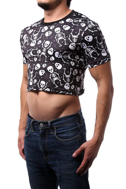 CheapUndies Bones Crop Top thumbnail 2