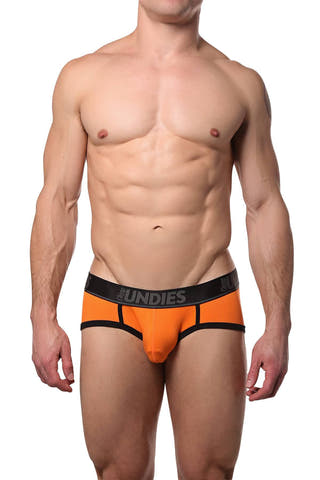 CheapUndies Bright Orange Touch Brief