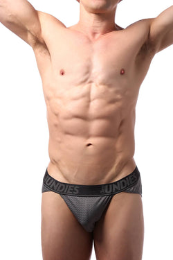 CheapUndies Charcoal Mesh Sports Brief thumbnail 3