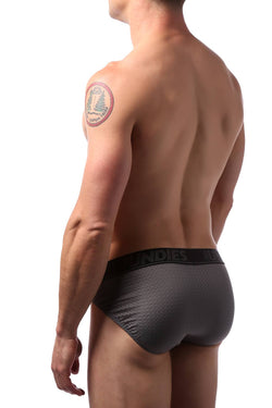 CheapUndies Charcoal Mesh Sports Brief thumbnail 4