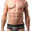 CheapUndies Charcoal Sport Mesh Jockbrief