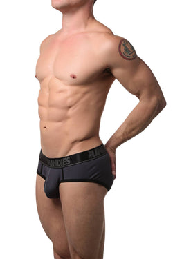 CheapUndies Charcoal Sports Brief thumbnail 2