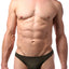 CheapUndies Dark Green Comfort Pouch Thong