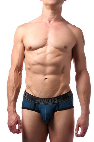 CheapUndies Dark Green Sport Mesh Brief