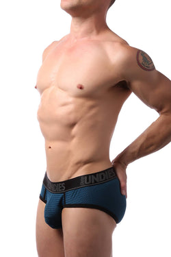 CheapUndies Dark Green Sport Mesh Brief thumbnail 2