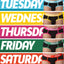 CheapUndies Days of the Week Brief 7-Pack