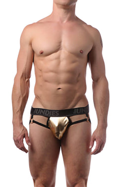 CheapUndies Gold Foil Ring Jock thumbnail 1