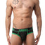 CheapUndies Green Exposed Sport Mesh Brief