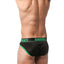 CheapUndies Green Exposed Sport Mesh Brief