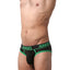 CheapUndies Green Exposed Sport Mesh Jockbrief