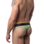 CheapUndies Green Kaleidoscope Thong