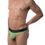 CheapUndies Green Kaleidoscope Thong