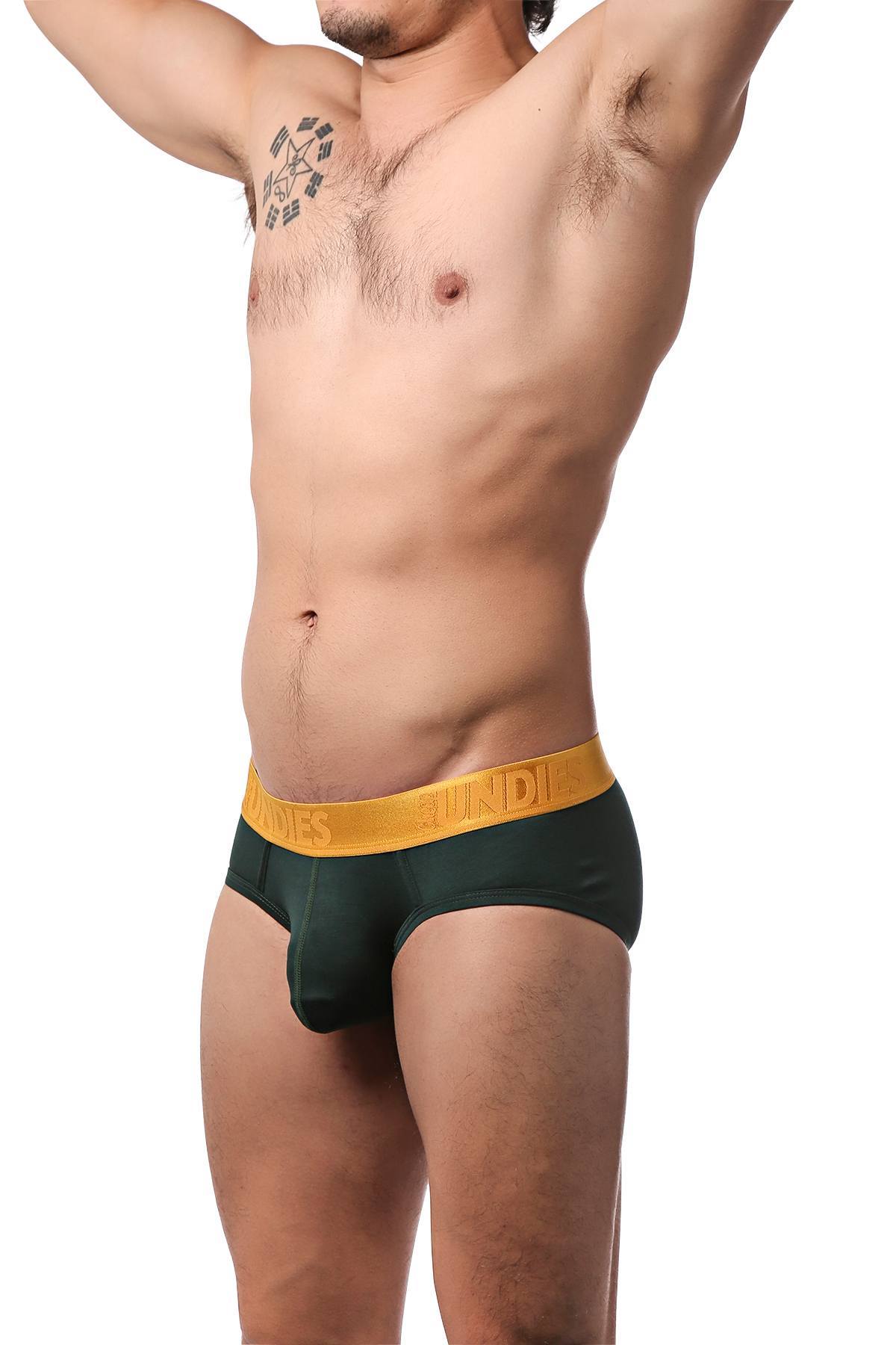 CheapUndies Green Luxe Brief