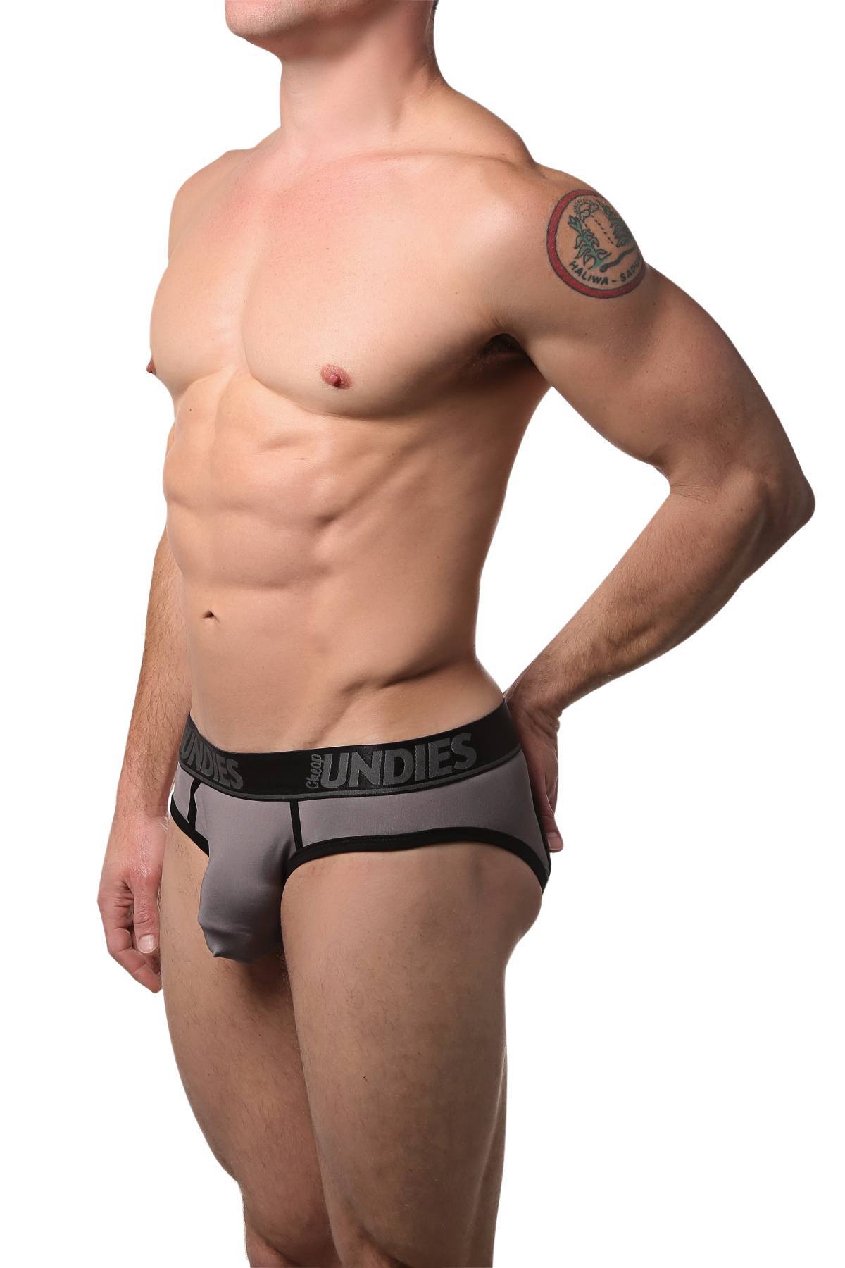 CheapUndies Grey Sports Jock Brief