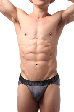 CheapUndies Iron Grey Mesh Sports Brief thumbnail 3