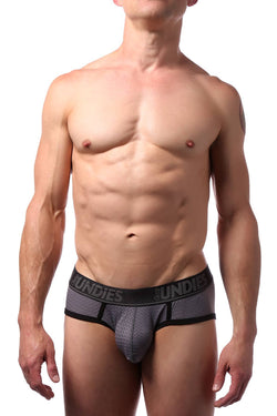 CheapUndies Iron Grey Sport Mesh Brief thumbnail 1