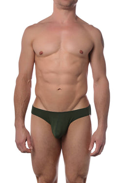 CheapUndies Jungle Green Comfort Pouch Brief thumbnail 1
