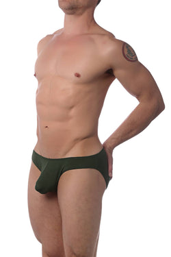 CheapUndies Jungle Green Comfort Pouch Brief thumbnail 2