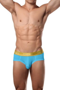 CheapUndies Light Blue Luxe Brief thumbnail 1