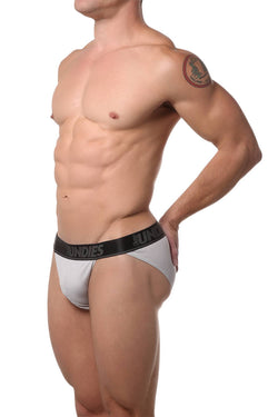 CheapUndies Light-Grey Mesh Bikini Brief thumbnail 4