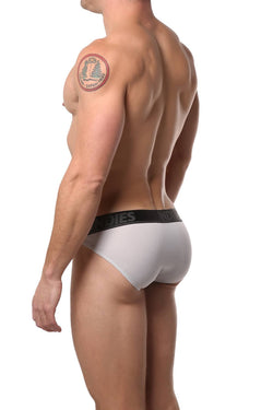 CheapUndies Light-Grey Mesh Bikini Brief thumbnail 3