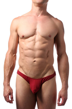CheapUndies Maroon Comfort Pouch Bikini Brief thumbnail 1