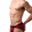 CheapUndies Maroon Polyamide Sports Brief