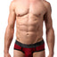 CheapUndies Maroon Sport Mesh Brief