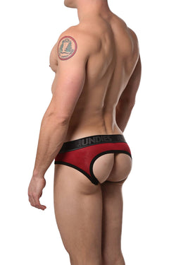 CheapUndies Maroon Touch Jock Brief thumbnail 1