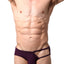 CheapUndies Merlot Exposed Side Modal Brief