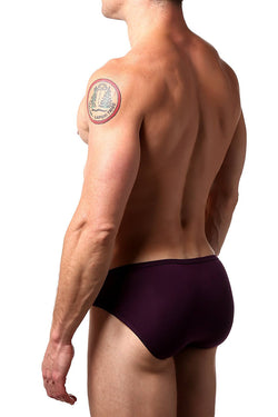 CheapUndies Merlot Exposed Side Modal Brief thumbnail 4
