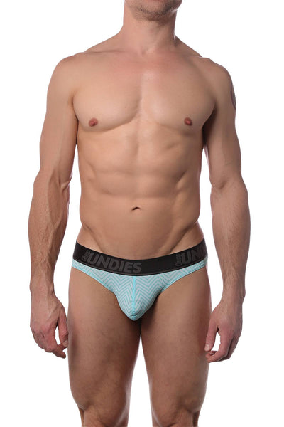 CheapUndies Mint Zig Zag Thong