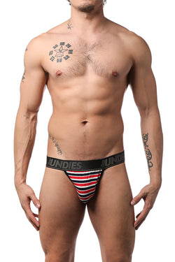 CheapUndies Nautical Stripe Jockstrap thumbnail 1