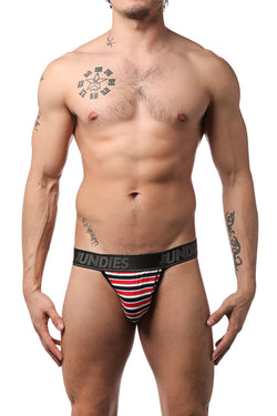 CheapUndies Nautical Stripe Jockstrap thumbnail 1