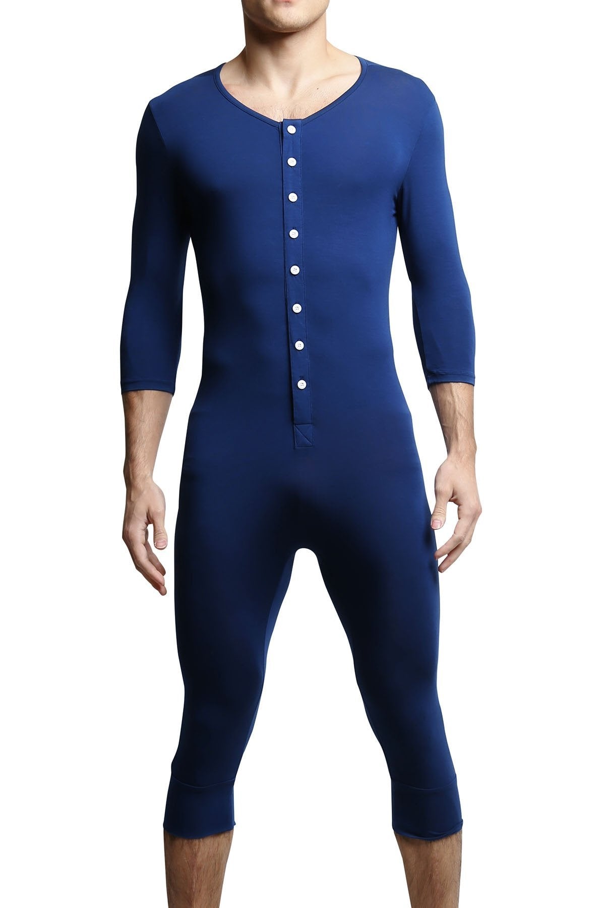 CheapUndies Navy Long Sleeve Onesie