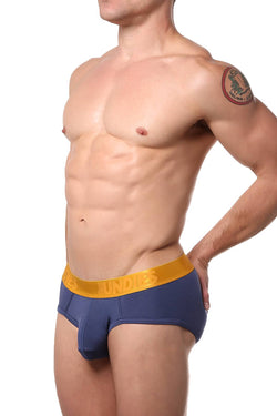 CheapUndies Navy Luxe Brief thumbnail 3