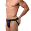 CheapUndies Navy Mesh Jockstrap