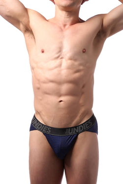 CheapUndies Navy Mesh Sports Brief thumbnail 3