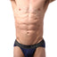 CheapUndies Navy Mesh Sports Brief