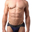 CheapUndies Navy Mesh Sports Brief