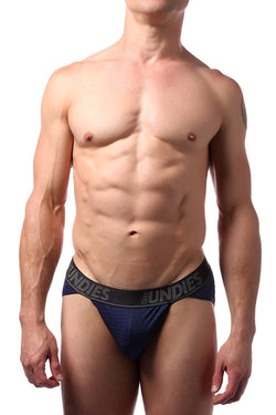 CheapUndies Navy Mesh Sports Brief thumbnail 1