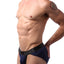 CheapUndies Navy Mesh Sports Brief