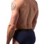 CheapUndies Navy Mesh Sports Brief