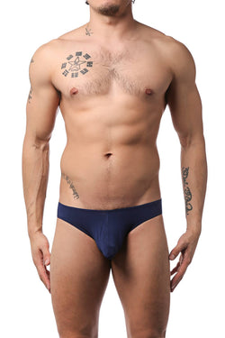 CheapUndies Navy Modal Comfort Pouch Brief thumbnail 1