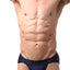 CheapUndies Navy Polyamide Sports Brief