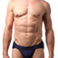 CheapUndies Navy Polyamide Sports Brief