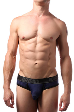 CheapUndies Navy Sport Mesh Jockbrief thumbnail 3